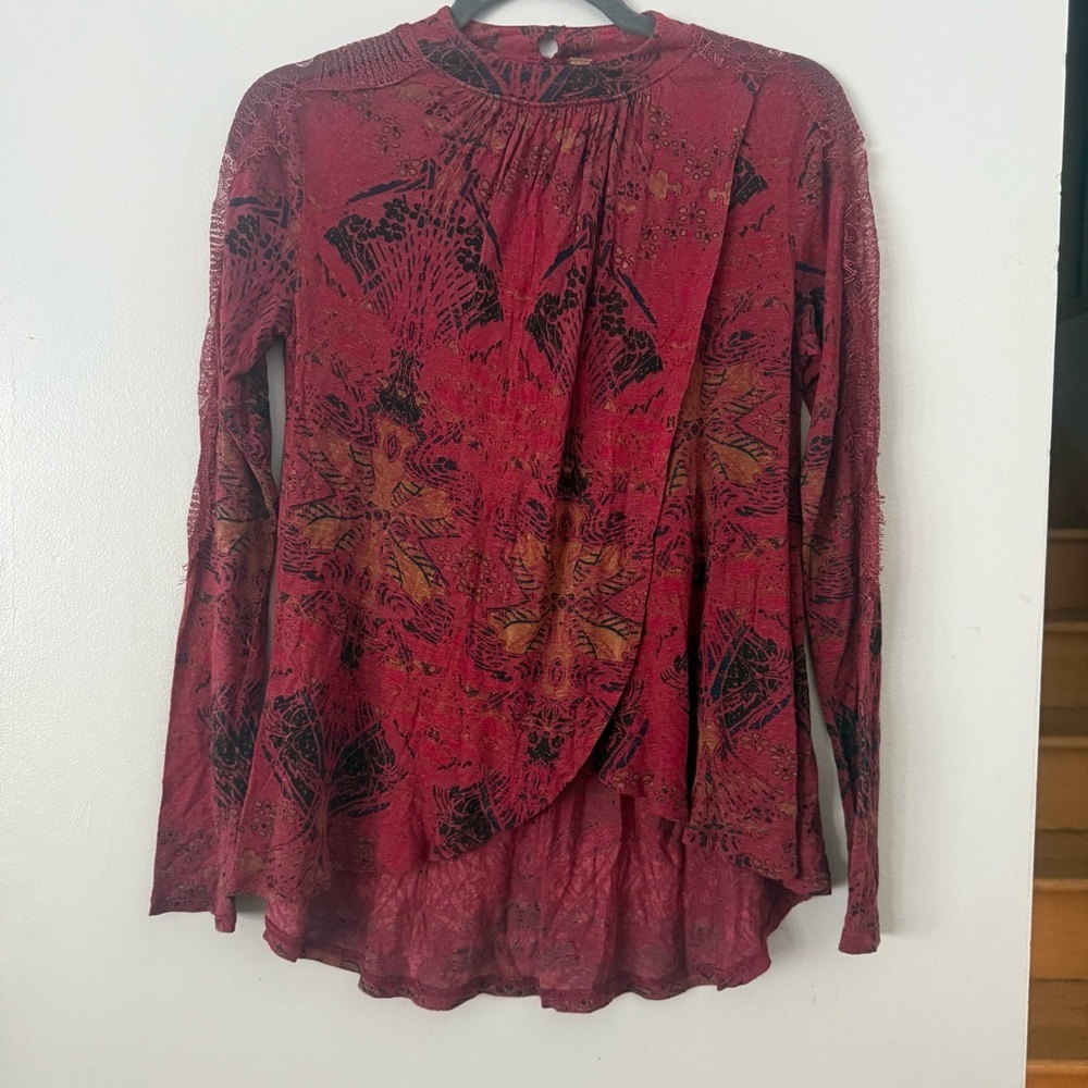 🌻Free People Romantic Goth Tulip Tunic